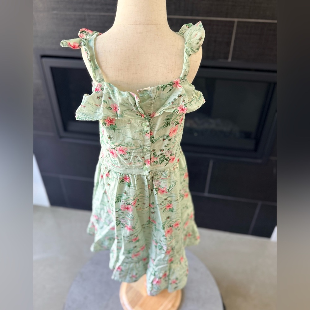 Janie and Jack Mint tiki Dress - Picture 4 of 7